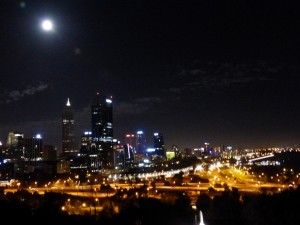 Perth at night