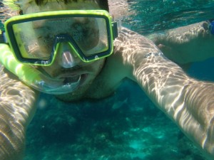 Snorkel selfie
