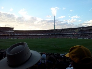 Aussie rules football