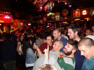 Backpacker night out