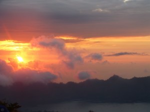 Top of Mt Batur
