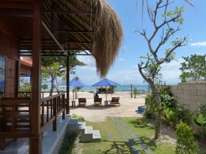 View from hotel