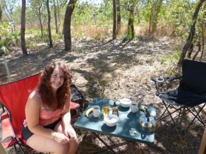 Breakfast in the bush