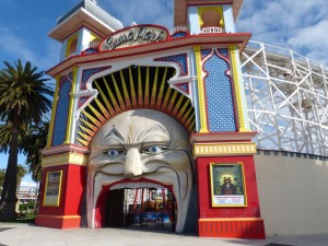 Closed theme park