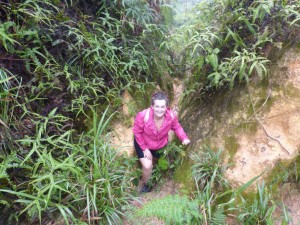 Helen hiking