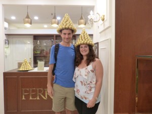 Our ferrero rocher hats
